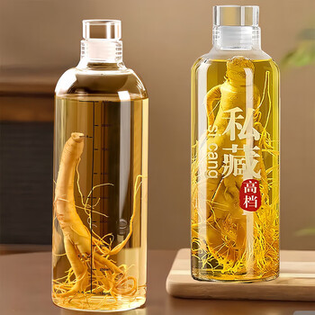 Home story (katei story) japanese wine bottle empty bottle high-end wine storage liquor bottle special empty wine bottle sealed food grade wine container 1000ml single package 2.0 catties free label + funnel