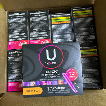 Zhongyuejian swimming plastic catheter tampons no odor ready for hairdressing 8 boxes 16 super plus others