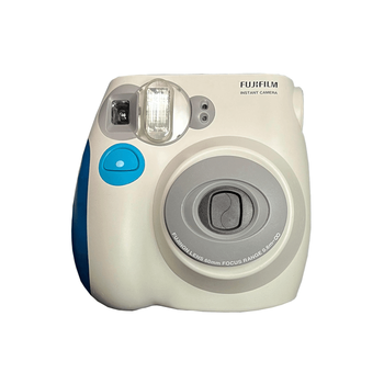 Fujifilm second-hand polaroid mini7+/mini7s/mini7c original one-time imaging camera mini7+ white 95 new bare metal + battery mini7s blue 85 new