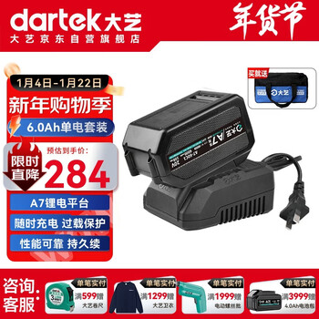 Dayi lithium battery pack charging set 6.0ah large capacity bc20-6136 long endurance power tool