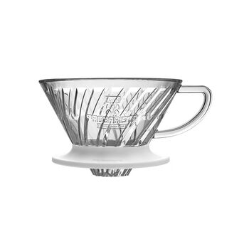 Pca coffee master competition coffee filter cup v60 hand-brewed coffee pot filter drip filter pot glass sharing pot white filter cup