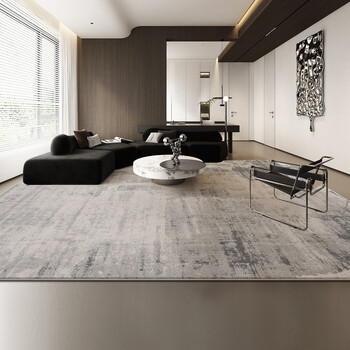 Fantasy modern minimalist carpet living room coffee table blanket light luxury wabi-sabi minimalist waterproof high-grade gray new model fanjian waterproof condensation can be wiped clean 1.6 meters 2.3 meters with 2 people sofa or 1.5 meters wide bed end