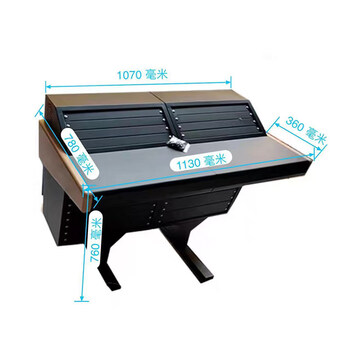 Recording table audio console broadcast table recording studio work table ii mixer arranger table music composition table 1.13 meters * 0.8 meters