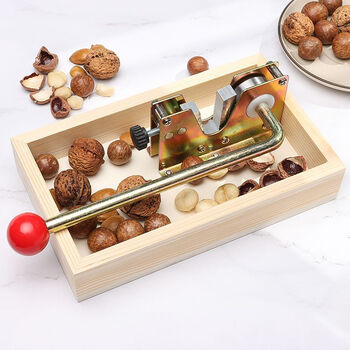 Fun tool for opening nuts, walnuts, macadamia nut opener, shell opener, clamp, fresh nut tool, hawaii nut opening tool, large box adjustment
