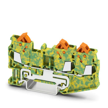 Phoenix ground terminal qtc 1.5-twin-pe - 3205064 pack of 50