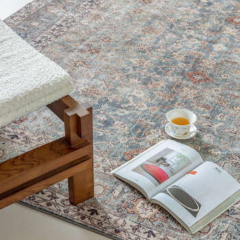 Yusenyi visual taste living room carpet advanced pattern thickened glue-free soundproof home carpet gup+02 259x351cm