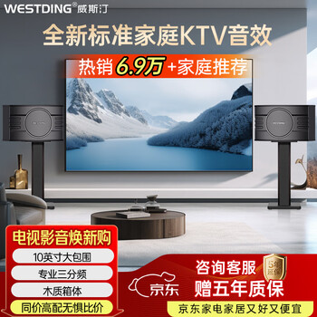 Westin home ktv audio set singing complete equipment karaoke theater conference stage commercial supermarket home living room newly upgraded 108 speaker set 108 flagship speaker pair