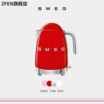 Zfen german imported quality retro temperature-controlled electric kettle stainless steel kettle thermal insulation constant temperature electric kettle red 1l