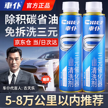 Carservant three-way catalytic converter cleaning agent deep cleaning carbon deposits fuel treasure to remove carbon deposits gasoline additive 2 bottles