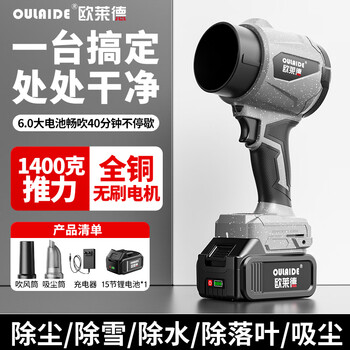 Olade brushless violent turbine ducted fan high-speed blower powerful hair dryer industrial vacuum cleaner strong wind snow blower