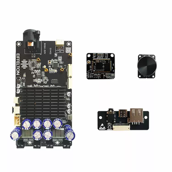 Likeyou high-power bluetooth qualcomm amplifier board 4.0 multi-channel supports tuning dsp tuning 4-channel 600w white 402 set