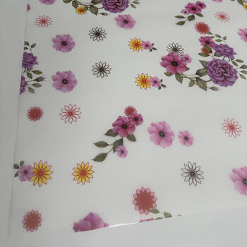 Fantasy tablecloth dining table coffee table desk mat rectangular disposable table mat tablecloth fuguihua waterproof and oil-proof 50x180 cm