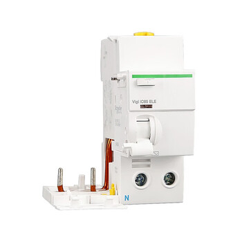 Schneider electric miniature residual current circuit breaker accessory ic65 100ma a vigi ele 2p 63a a9v67263