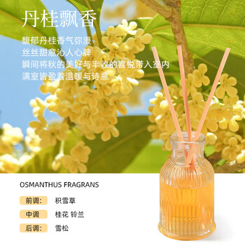 Shantou lincun osmanthus scented bedroom home long-lasting toilet water bathroom toilet atmosphere air freshener bottle of danguipiao 40ml
