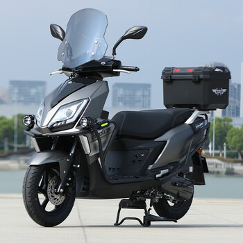 Changling brand new genuine changchun suzuki uy125 efi scooter fuel delivery fuel-efficient scooter available for registration matte gray-flagship edition (cbs linked front and rear disc brakes)