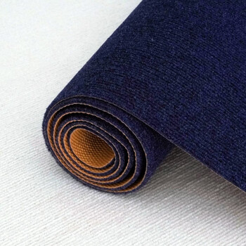 Wing fantasy wear-resistant thick anti-slip carpet sofa computer desk and chair mat wooden floor mat stair step mat soundproof carpet navy blue super anti-slip bottom 50x80