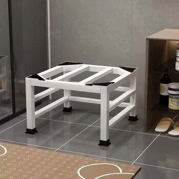 Customized base rack heightening refrigerator bracket universal fully automatic heightening moisture-proof dishwasher rack storage rack white 60x60x40