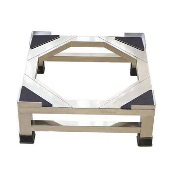 Others stainless steel washing machine base bracket refrigerator storage rack heightened table drum air conditioner freezer tripod heightened shelf 41*41*15cm pipe wall full thickness 0 points 91