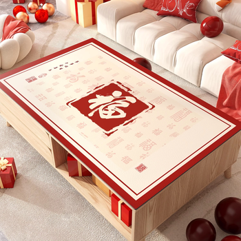 Wing fantasy new coffee table table mat, high-end tablecloth, oil-proof and waterproof living room 2025 new coffee table mat, everything comes back to you, upgraded and thickened 85x140cm