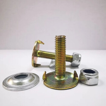 Pick up cat tooth mouth screws and bolts, bucket bolts, elevator hoppers, grain buckets, bucket screws and bolts, belt bolts, big heads, bucket tooth mouth screws 6*25, 100 sets