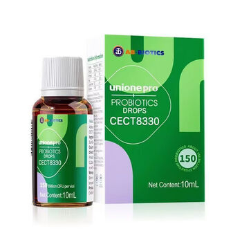 Unione probiotics bb12 lgg blue 8330 purple m16v infant and young children drops type probiotics unione 8330 drops 10ml*1 bottle