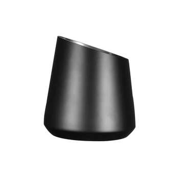 Yusenyi luxury ice bucket metal wine cooler ktv ice bucket home beer cooler black 1.6l single/free ice clip