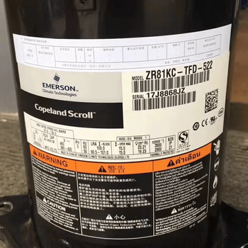 Zr81kc copeland compressor zr72kc-tfd-420 522 refrigeration compressor zr81kc-tfd-420