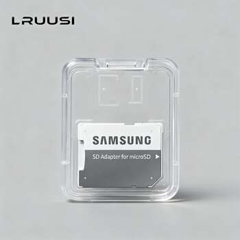 Lruusi two-in-one memory card storage box sd card tf card protective case memory card box