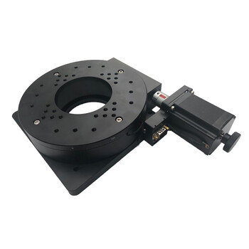 Electric rotating table hollow rotating platform electric indexing plate ra200 turntable angle table aerospace jingyi y200ra200