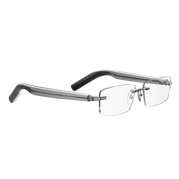 Ai smart bluetooth glasses, fashionable black technology, ar glasses, calling, taking pictures, music audio recording, sunglasses, anti-blue light wireless headphones, rimless myopia photosensitive glasses, bluetooth glasses, gradient color, photochromic lenses