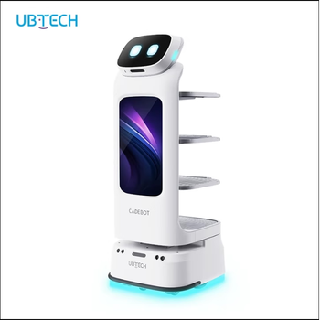 Ubtech ubao l100 intelligent robot food delivery hotel restaurant restaurant delivery industry commercial service hotel home advertising large screen ai conversation robot service robot - customizable skin
