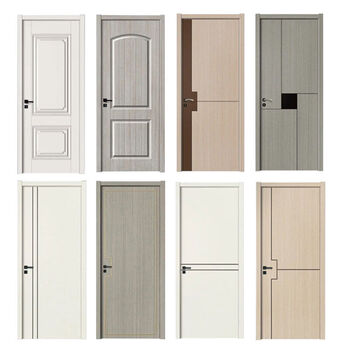 Pupan chengdu bedroom door paint-free door painted door carbon crystal door ecological door set door flat opening composite door customization composite paint-free door bridge hole plate