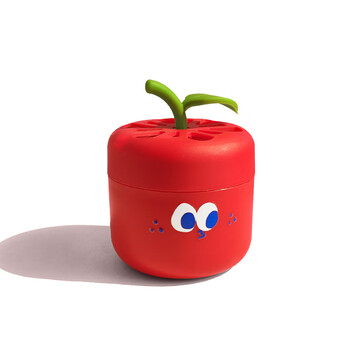 Shantou lincun fruit dundun apple smoke long-lasting car solid paste toilet deodorant air freshener apple red