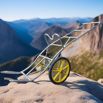 Kezitu sapling truck labor-saving trolley greening project sapling transport turnover vehicle flower pot trolley garden tool s type vehicle length 2.6 meters wide 50cm