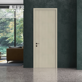Xindi solid wood composite door custom bedroom door paint-free interior door sound insulation set door md-1221a