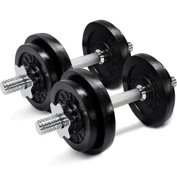 Yes4all adjustable dumbbell set 40200 lbs e. black - 60lb (30lb x 2) 60 lbs