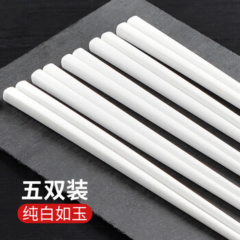 Tuojin jingdezhen quality black gold ceramic chopsticks for home use, new style, light luxury, high temperature resistance, no paint, no wax, chinese style, high appearance, pure white as jade, discounted pack of 5 pairs