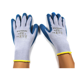 Honeywell labor protection gloves, wear-resistant, non-slip, anti-scalding, heat-resistant, breathable, latex-coated gloves, one size fits all_(1 pair) l