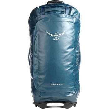 Ospreyrolling transporter 120l brand letter logo nylon trolley bag 32 inch men and women venturi blue