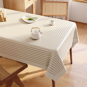 Fantasy pastoral style tablecloth waterproof and oil-proof no-wash style high-end cover cloth coffee table tablecloth anonymous souvenir 140x220cm long hanging edge, recommended for atmosphere