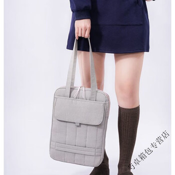Ye yu small fresh shoulder computer bag with bow. inch laptop handbag suitable for huawei inch simple handbag - gray 13.3-15 inch universal
