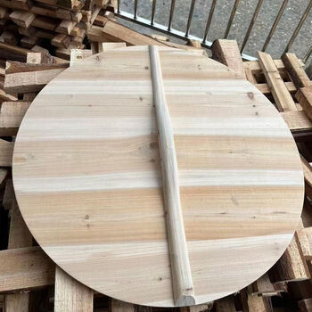 Fantasy beef soup pot lid, water cylinder lid, round split half, traditional inner bevel 84cm