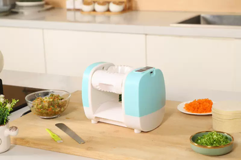 Yusen yishou pressed dumpling artifact home new multifunctional fully automatic dumpling making artifact small dumpling making machine 1 sky blue