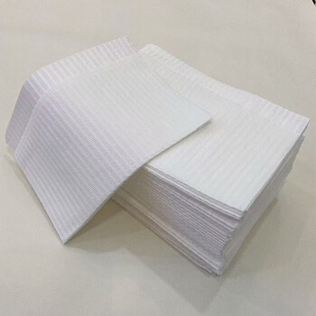 Ouoety disposable placemat baby table mat waterproof children's student kindergarten table mat tablecloth water-absorbent and oil-proof rectangular white four pack (480 pieces)