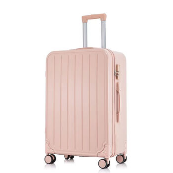 Ye yu's good-looking suitcase for women, strong and durable, thickened 24-inch 26-inch suitcase, men's suitcase, trolley case, password box, new style, dogwood powder 82 opening and closing 920# single box, 20-inch small size, no side lift and side hooks