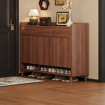 Ouyilang shoe cabinet home entrance new chinese style entrance entrance storage cabinet integrated wall corridor storage large capacity shoe shelf