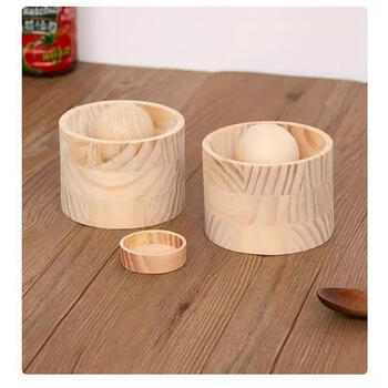 Yong huan 200 household dumpling presses per minute wooden round dumpling rolling device dumpling wrapper mold dumpling wrapper press easy and labor-saving 2 pieces