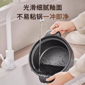 Wenlunshan velosan wenlunshan casserole stew pot soup pot stew pot high heat non-crack cooking pot straight large deep casserole 4l