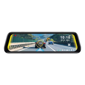 Muxun ai streaming driving recorder anti-collision warning bsd blind spot monitoring adas driving assistance warning four-in-one streaming media + recorder + blind spot monitoring + adas anti-collision warning