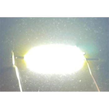 Dengshitang led ceramic filament lamp beads 26mm/38mm/17mm/58mm/63mm high brightness lamp beads retro anti-tungsten filament light source diy3v.5v warm white light filament white led ceramic lamp 26mm 3v